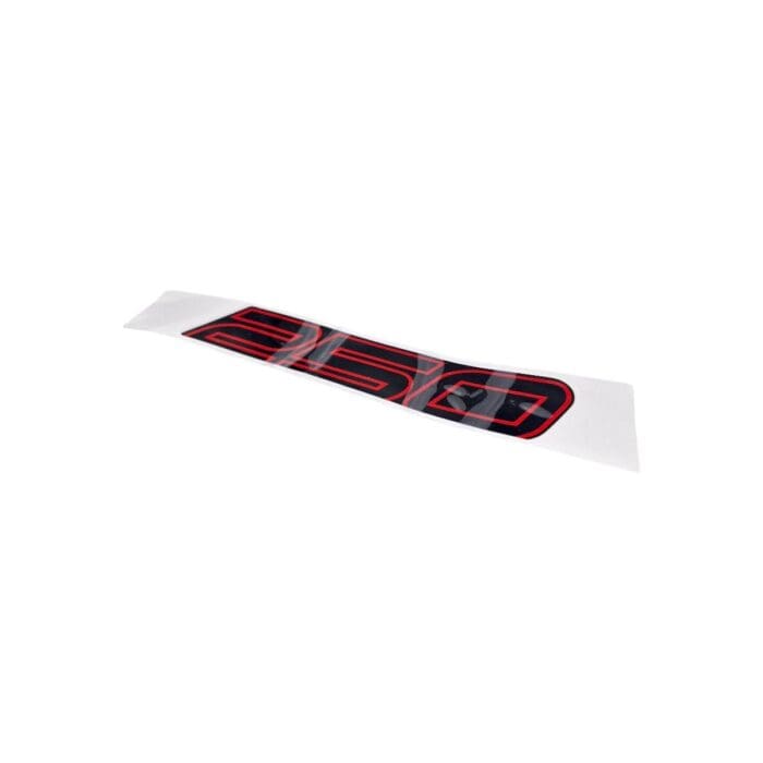 STICKER 250 DER CUBIERTA TRAS ROJO Tornado 250 Vento Original - Imagen 2