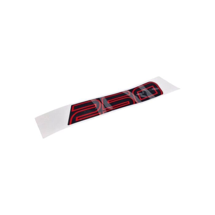 STICKER 250 DER CUBIERTA TRAS ROJO Tornado 250 Vento Original - Imagen 4