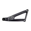Soporte Posapie Trasero Plata Pulsar Ns 200 Bajaj Original - Imagen 2