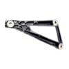 Soporte Posapie Trasero Plata Pulsar Ns 200 Bajaj Original - Imagen 4