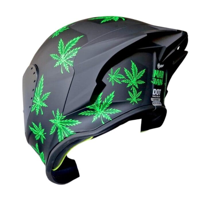 Casco Buster Mary Jane Negro Mate M Kov Original - Imagen 3