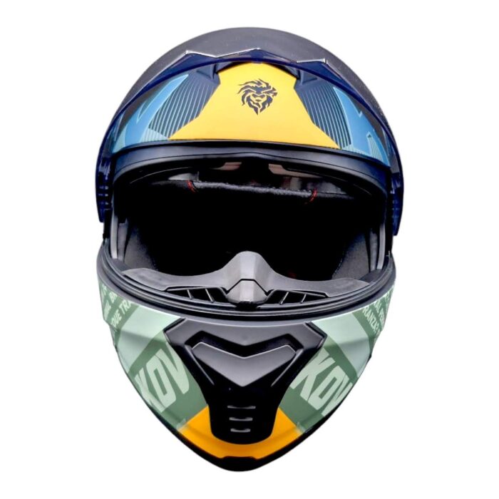 Casco Thunder Flow Verde Xl Kov Original - Imagen 6