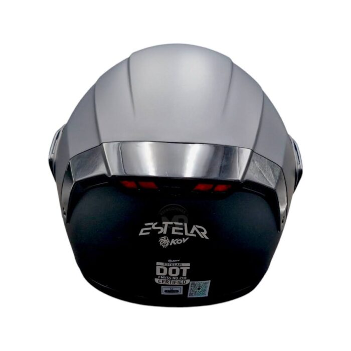 Casco Estelar Negro Mate Kov Original - Imagen 5
