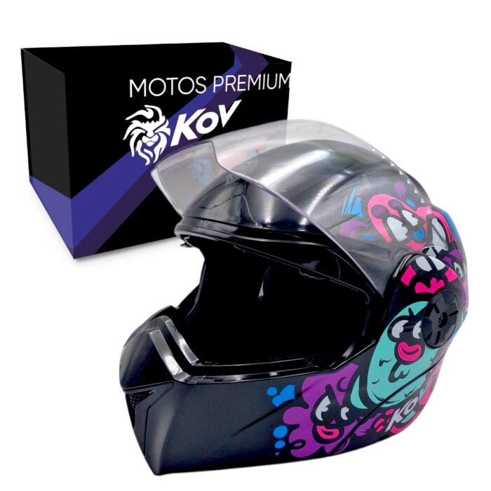 Casco Kids Dream Team Negro/fiusha Unitalla Kov Original