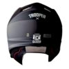 X-kov Casco Trooper Negro Mate Original - Imagen 4