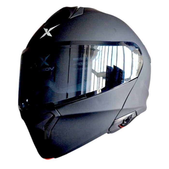 X-kov Casco Trooper Negro Mate Original - Imagen 9