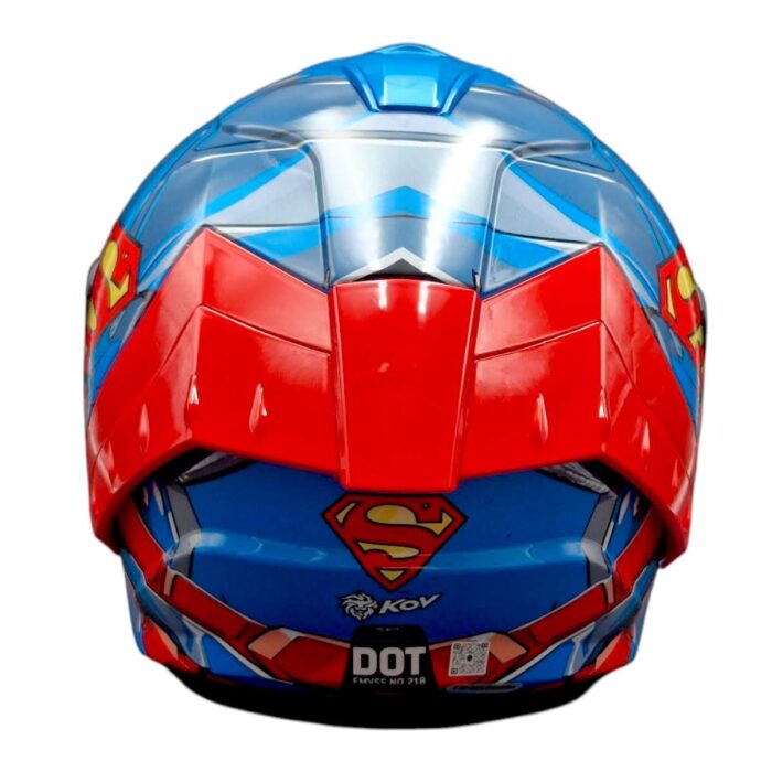 Dc Casco Snow Superman 2.0 Azul M Kov Original - Imagen 10