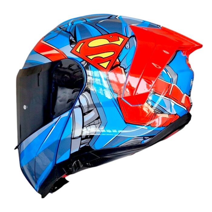 Dc Casco Snow Superman 2.0 Azul M Kov Original - Imagen 2