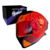 Casco Buster Flow Rojo Kov Original