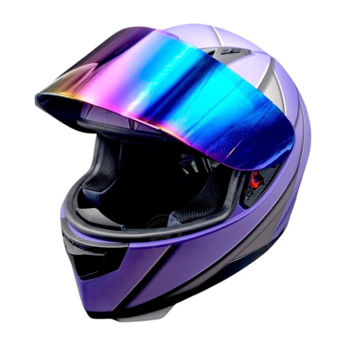 Casco Novak Blade Morado S Kov Original - Imagen 9