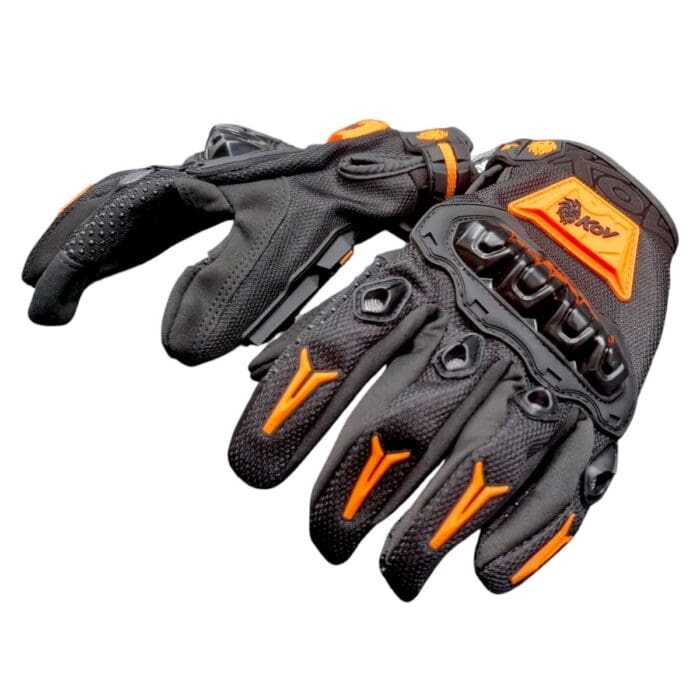 Guante Kov Delta Negro / Naranja Xl Original - Imagen 4