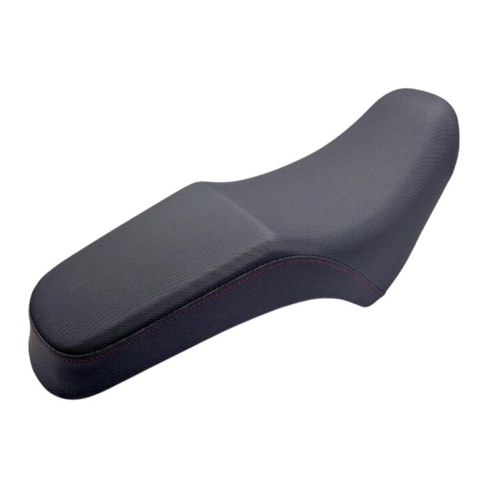 Asiento Negro Costuras Rojas Rc200 Italika Original - Imagen 4