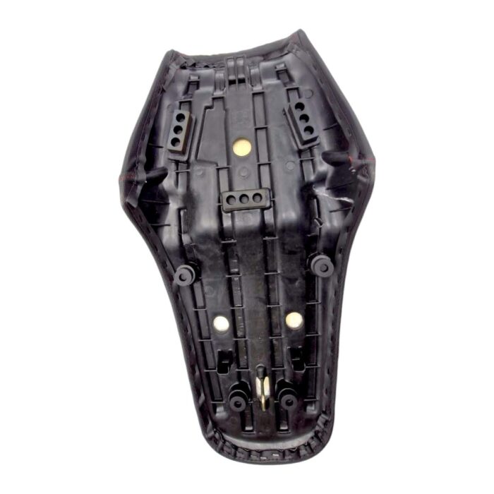 Asiento Negro Costuras Rojas Rc200 Italika Original - Imagen 3