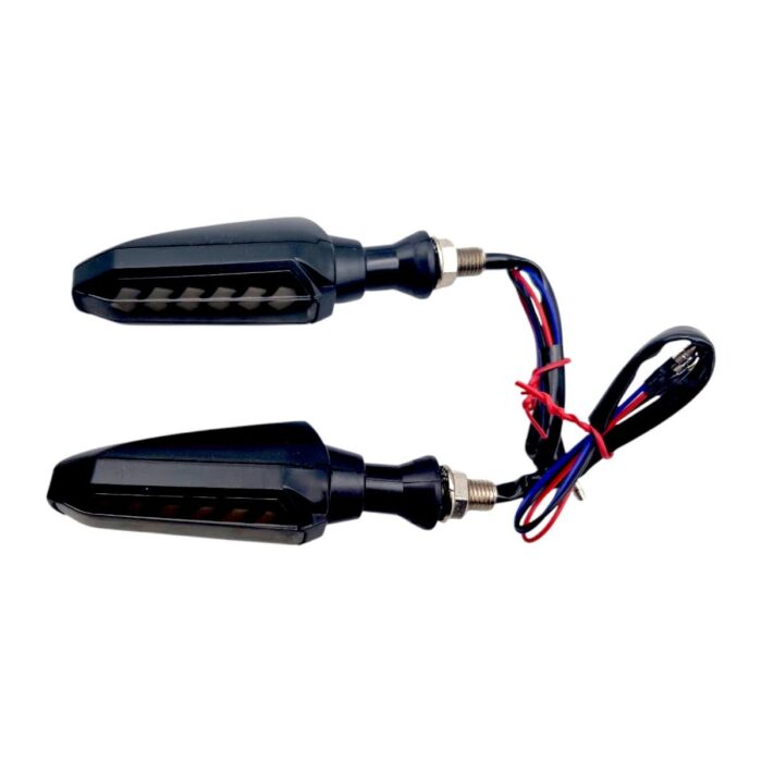 Direccional LED bi-color secuencial amar-rojo Rasen - Imagen 2