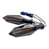 Direccional LED flecha secuencial amar-azul universal - Imagen 4