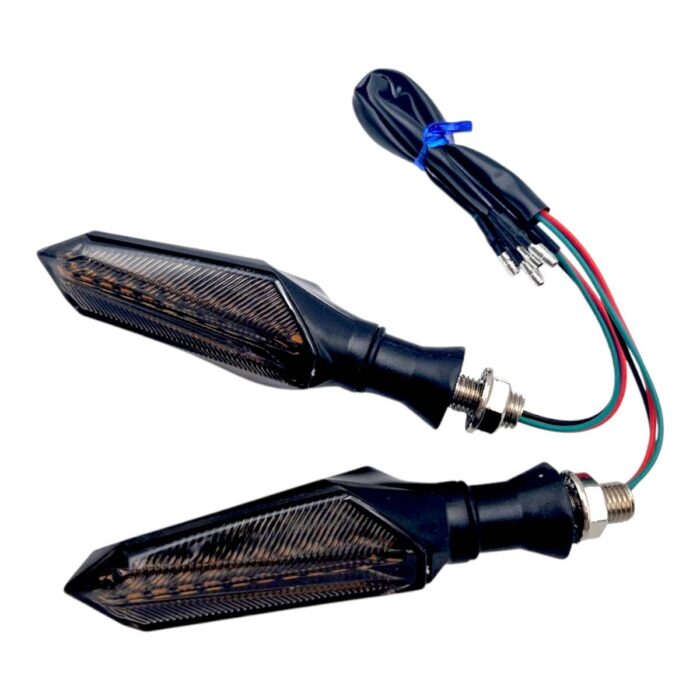Direccional LED flecha secuencial amar-azul universal - Imagen 2