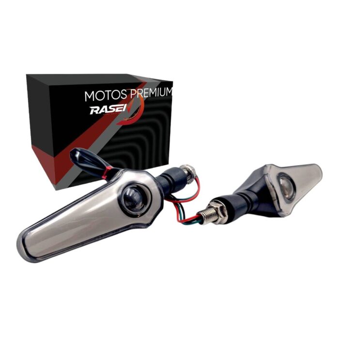 Direccional LED tipo flama secuencial amar-rojo