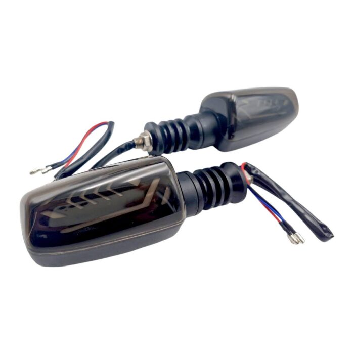 Direccional LED deportiva secuencial amar-blanco - Imagen 4