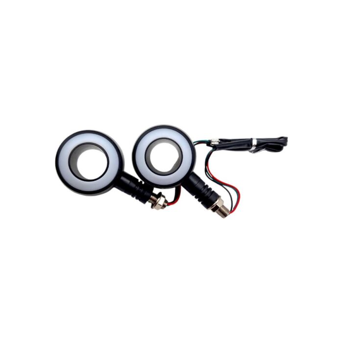 Direccional LED Tipo Rueda Rasen Ámbar Blanco Universal - Imagen 3