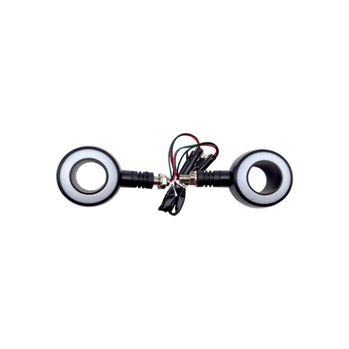 Direccional LED Tipo Rueda Rasen Ámbar Blanco Universal - Imagen 2