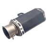 Escape deportivo hexagonal base negro mate Rasen - Imagen 4