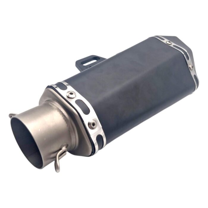 Escape deportivo hexagonal base negro mate Rasen - Imagen 4