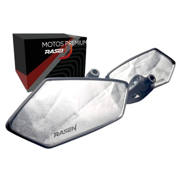 Espejo deportivo moderno adaptador 8-10mm negro