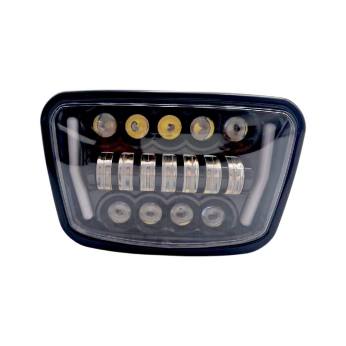 Faro principal cuadrado LED blanco con laterales RGB - Imagen 2