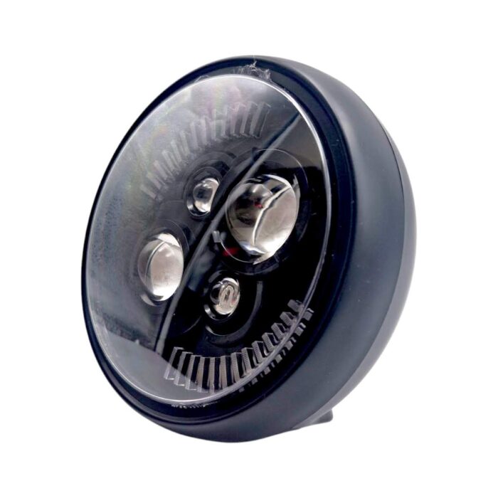 Faro principal redondo doble lupa con laterales RGB - Imagen 4