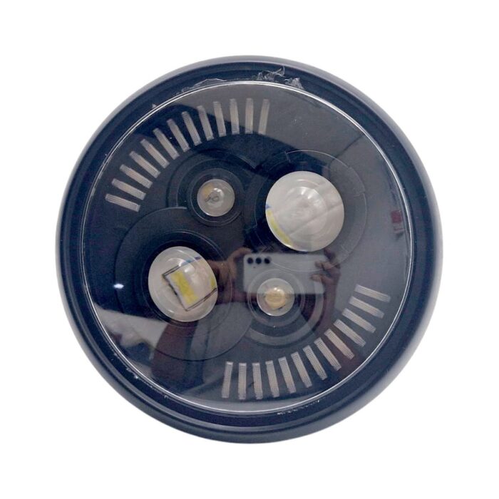 Faro principal redondo doble lupa con laterales RGB - Imagen 2