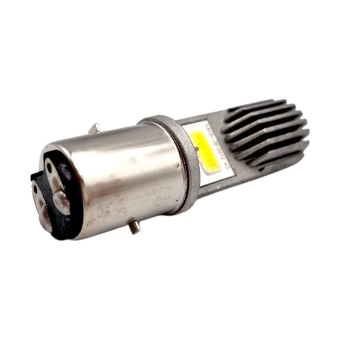 Foco faro LED plata media vuelta blanco - Imagen 3