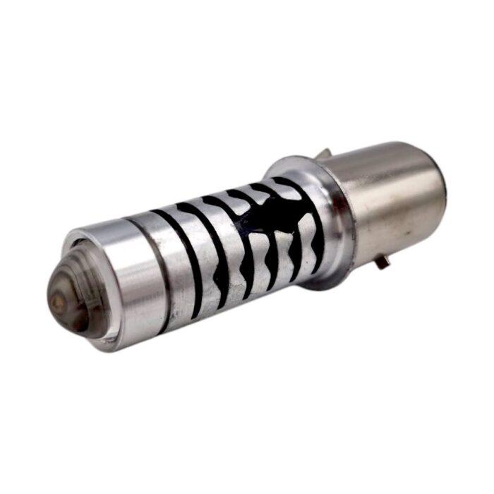 Foco faro lupa hiper LED amar-blanco vela azul - Imagen 4