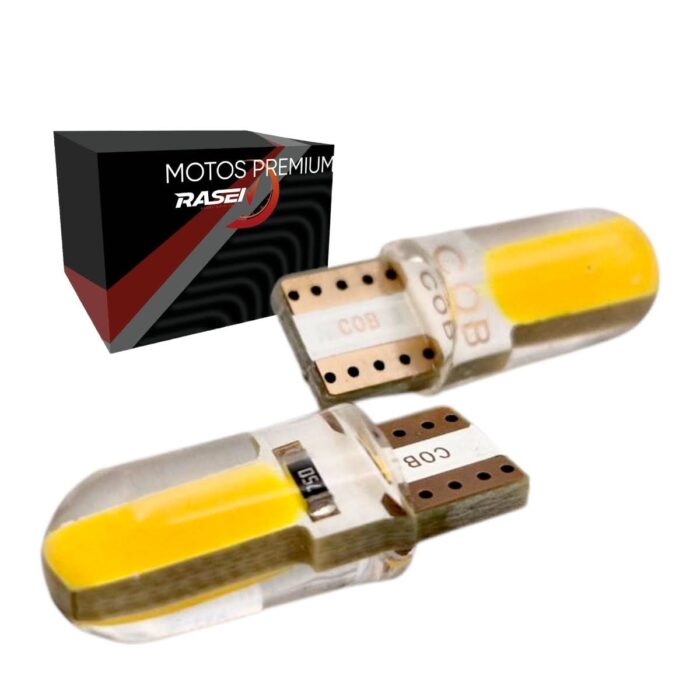 Foco pellizco COB silicon amarillo