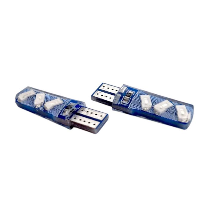 Foco pellizco 6 LED extra plano rojo - Imagen 3