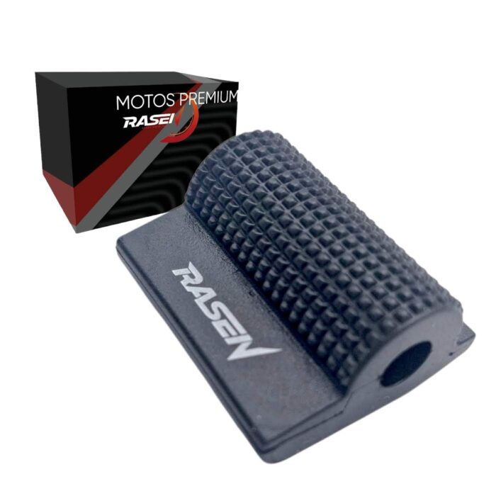 Protector calzado pedal cambios caucho negro