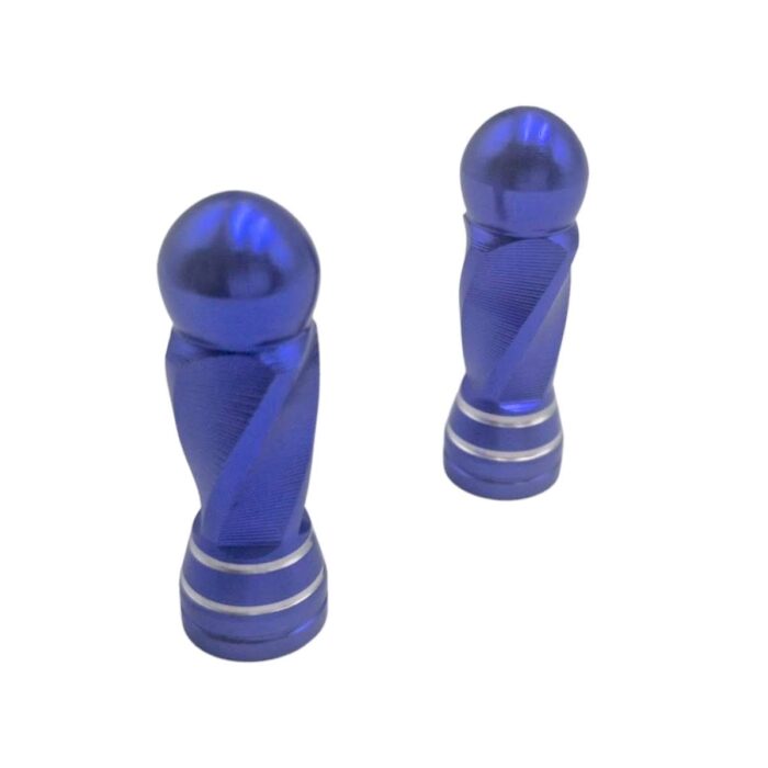 Tapon Decorativo Para Válvula En Forma Rodondo Azul - Imagen 4