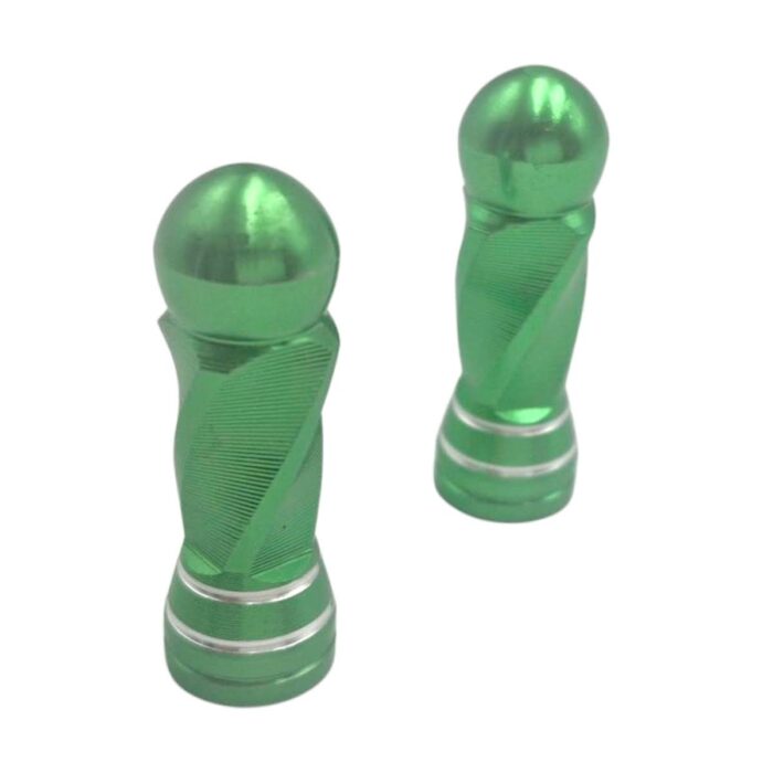 Tapon Decorativo Para Válvula En Forma Rodondo Verde - Imagen 4