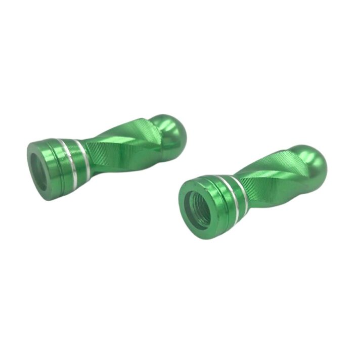 Tapon Decorativo Para Válvula En Forma Rodondo Verde - Imagen 3