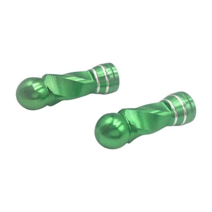 Tapon Decorativo Para Válvula En Forma Rodondo Verde - Imagen 2