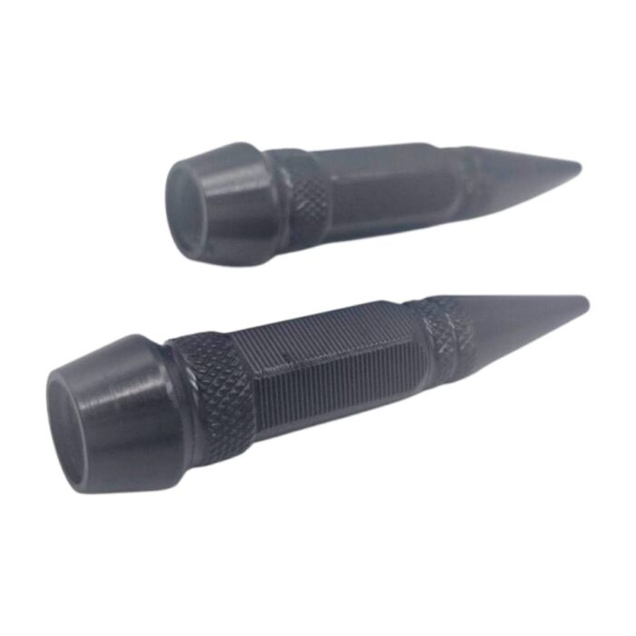 Tapon Decorativo Para Válvula En Forma De Punta Negro - Imagen 2