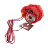 Faro redondo LED blanco carcasa roja contorno RGB - Imagen 3