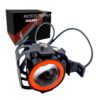 Faro LED mini lupa ojo ángel rojo luz estrobo