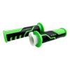Puño caucho antiderrapante negro con verde - Imagen 4