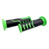 Puño caucho antiderrapante negro con verde - Imagen 3
