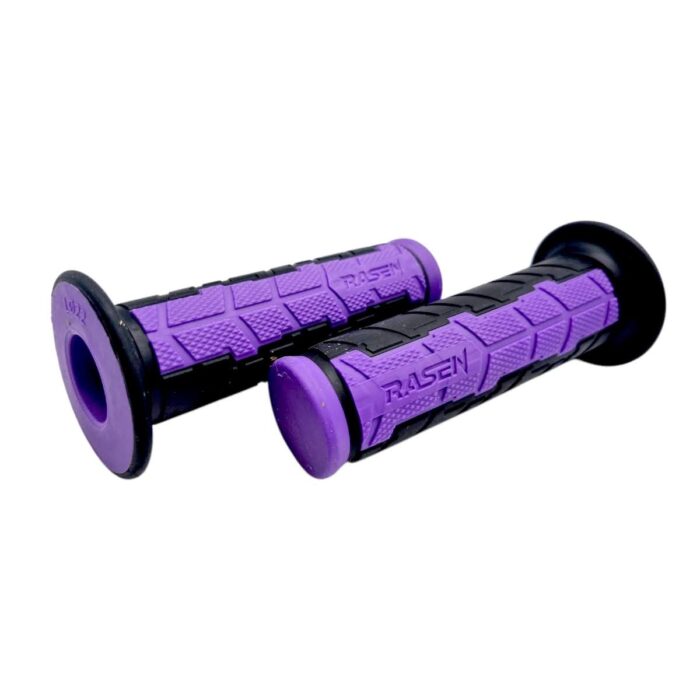 Puño caucho tipo naked negro con morado - Imagen 4