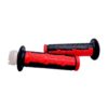 Puño caucho tipo naked negro con rojo - Imagen 2