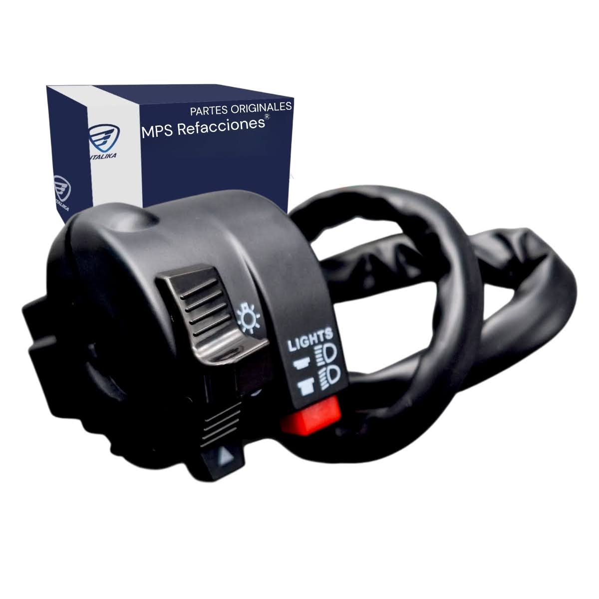 Conjunto mando izquierdo DM300 Italika Original