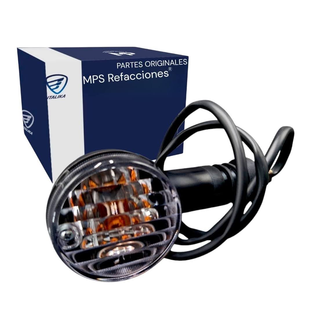 Direccional izquierda trasera negra TC250 Italika Original